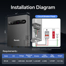 14kW Tankless Electric Water Heater 240V with LED Temperature Display