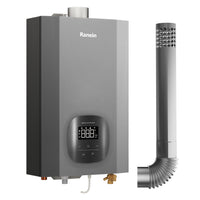 Ranein Tankless Water Heater with Vent Pipe, Indoor 4.3 GPM, 100,000 BTU Instant Hot Water Heater